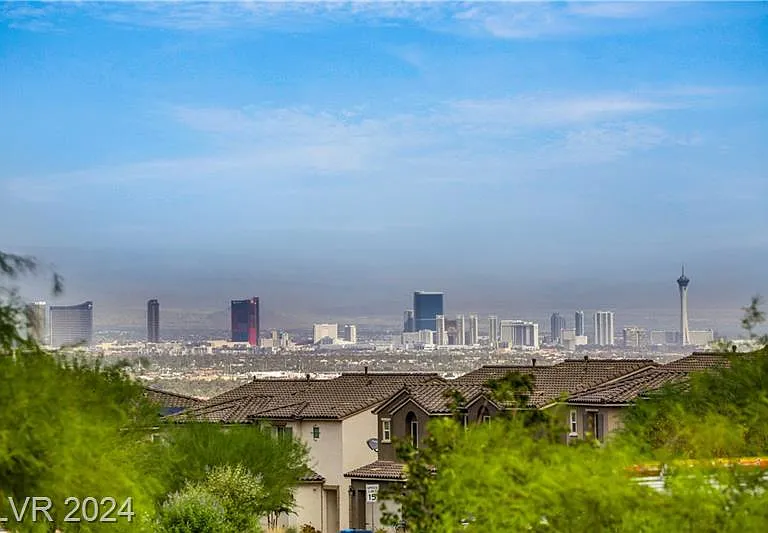 Las Vegas view from balcony