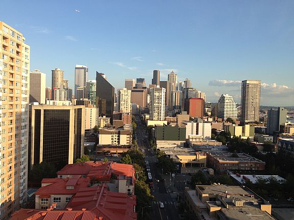 Roof deck view 