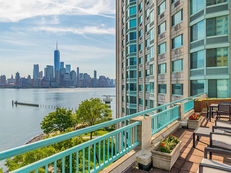 Riverside's rooftop deck-perfect for unwinding with serene waterfront views