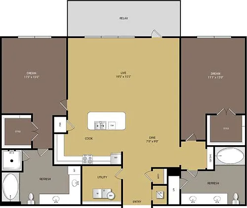 Floor plan B2B