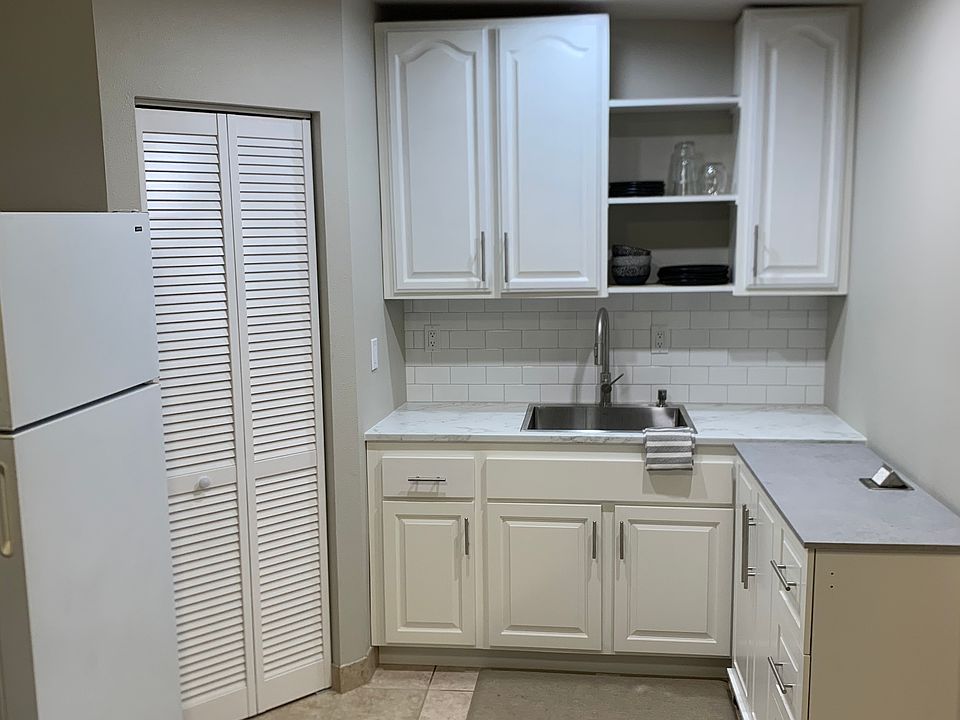 Newly Rennovated Kitchen with Rolling Island

Rolling Island includes 2 burner stove top and microwave