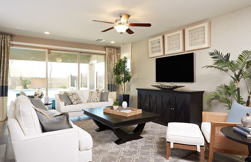 Plateau Plan, Parkside at Anthem at Merrill Ranch, Florence, AZ 85132