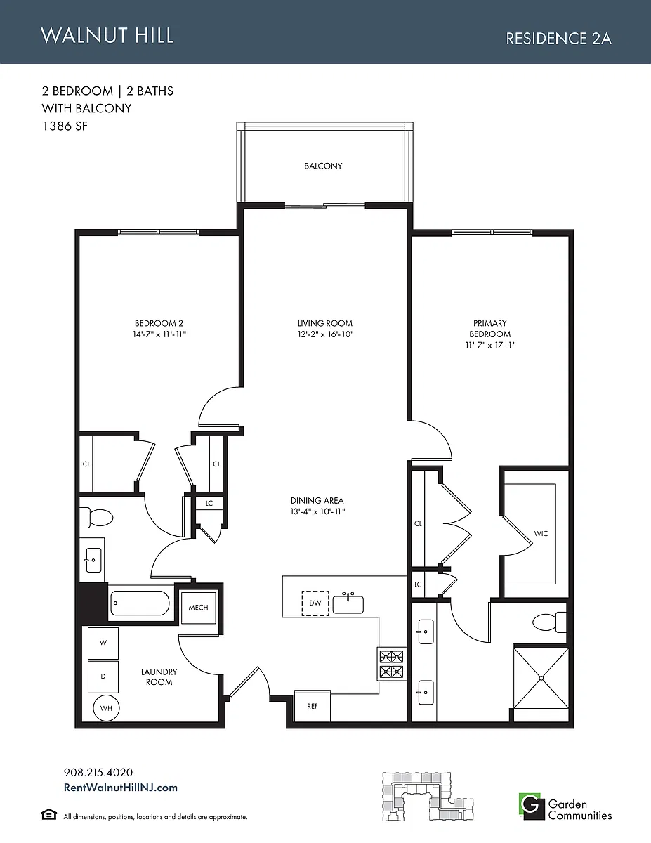 Floor plan $2.45/sq.ft. - 2A