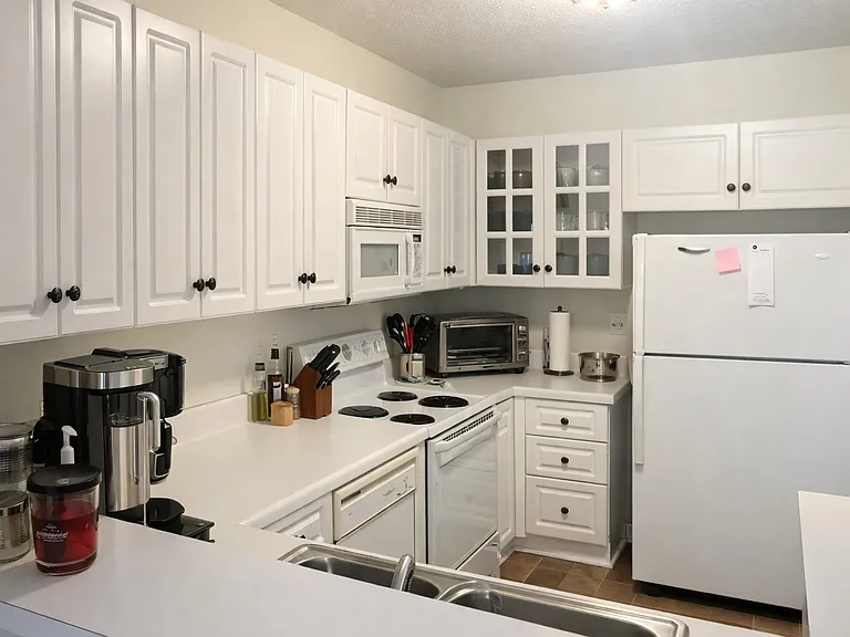 Inside the kitchen
