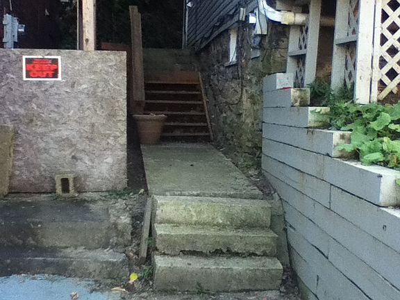 left side of house