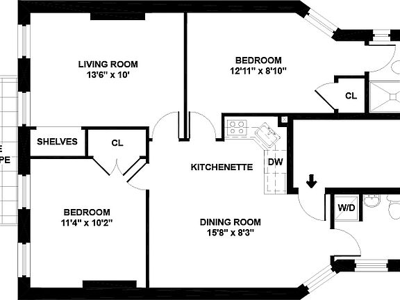 2nd image of 539 E 87th St APT 3F