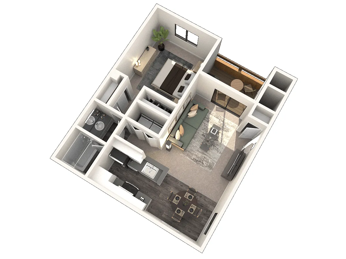 Floor plan Acapulco