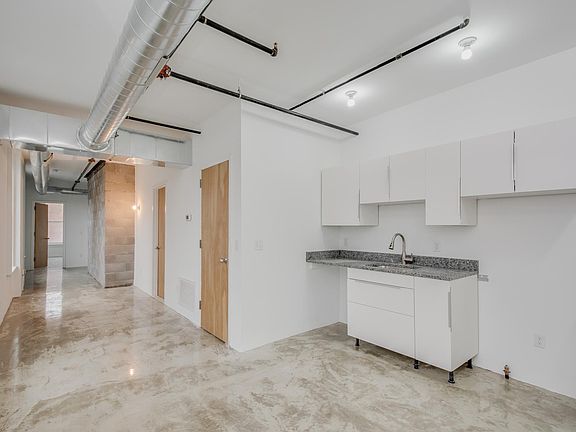 In unit washer and dryer. You'll notice some appliances are missing, as this pictures were taken before we installed them. All units have new appliances.