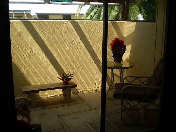 Side Patio Area