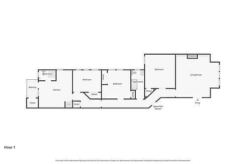 Floor plan 3BED