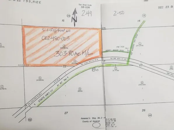 Hot Mineral Spa Rd, Niland, CA 92257