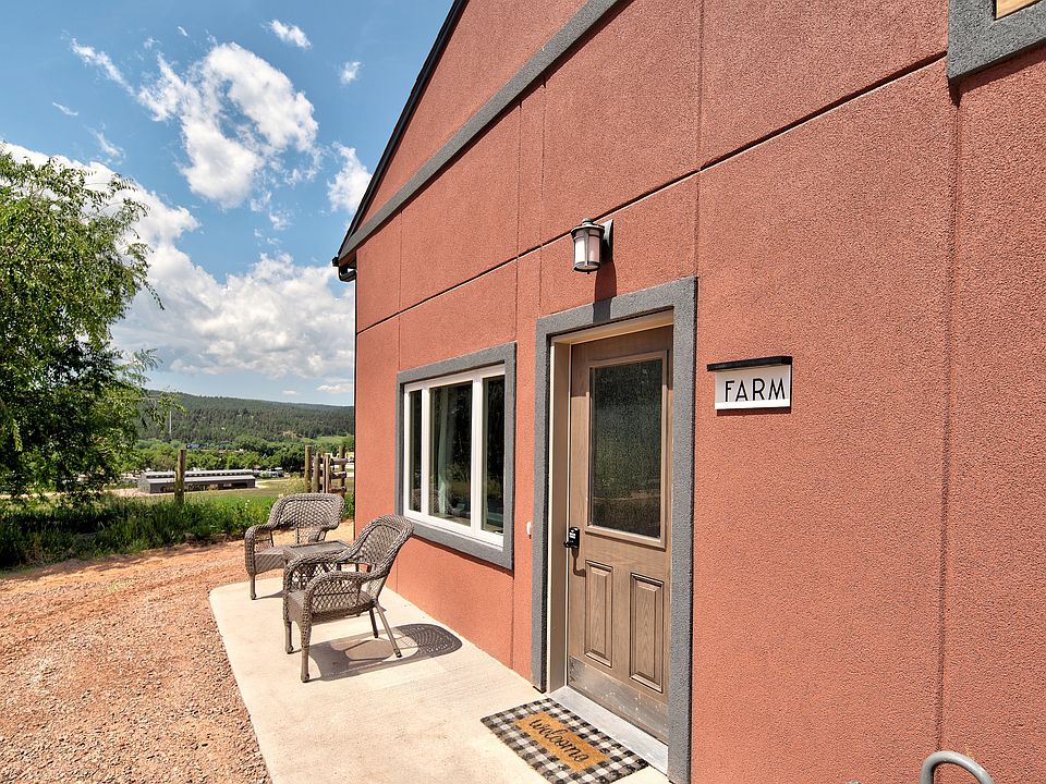 Entrance to the Farm unit of the converted barn.