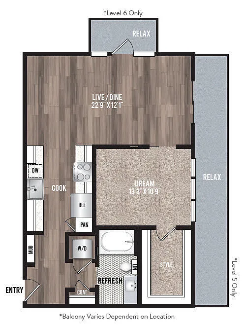 Floor plan A22