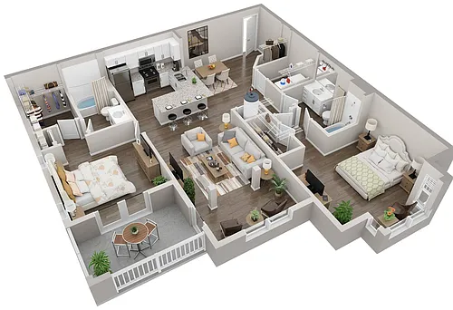 Floor plan B1