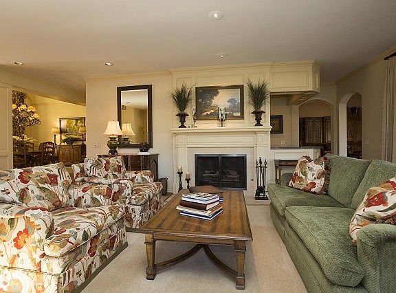 Spacious rooms fit large furniture