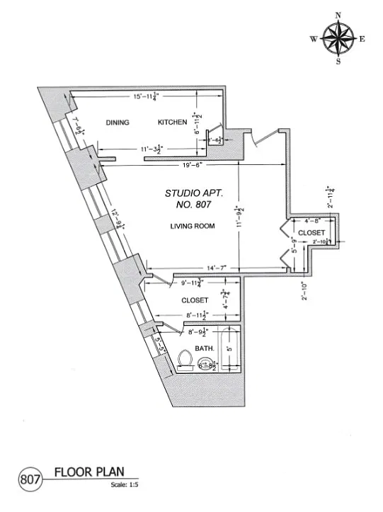 Floor plan 407 - OCTOBER 1