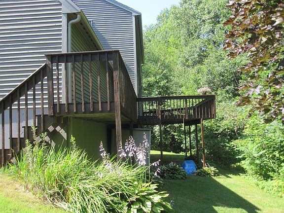 newly refinished deck