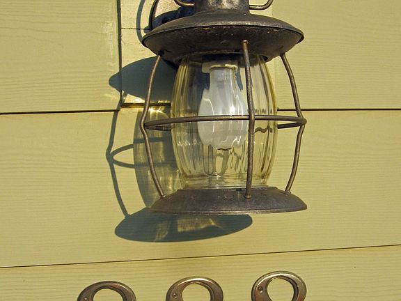 New exterior lighting