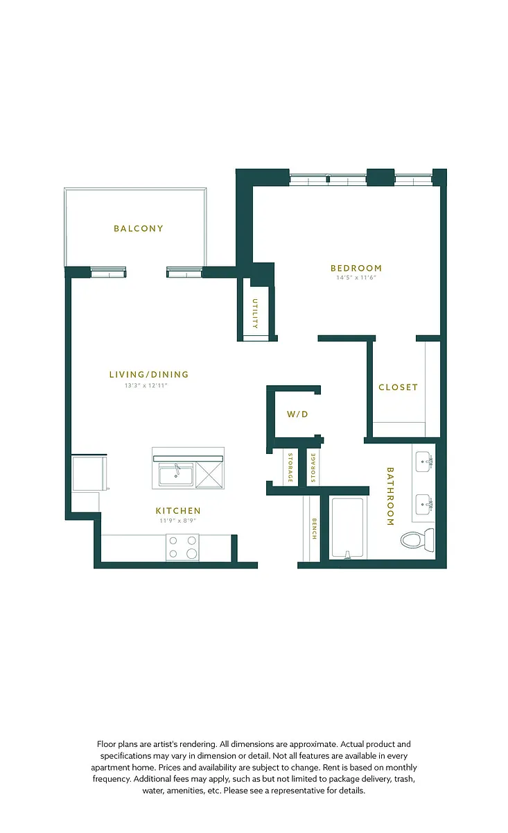Floor plan A4