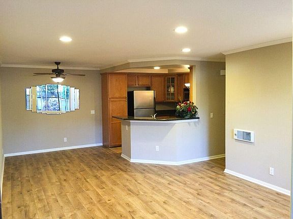 Open Living Room and Dining Area