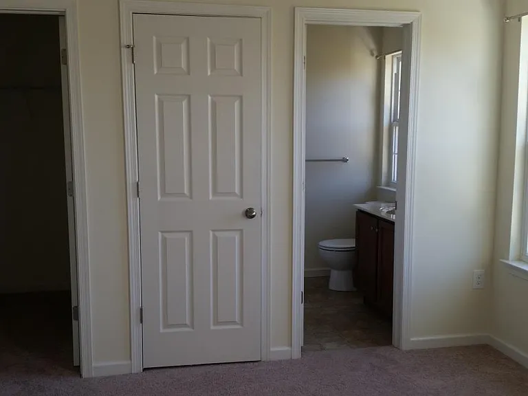 Master Suite with Bath/Linen Closet and Walk in Closet