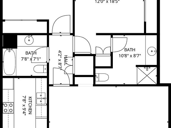3rd image of 6001 Canterbury Dr Unit 107