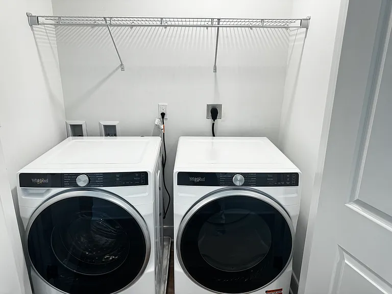 Washer and dryer