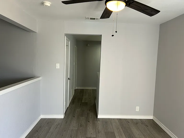 It is a very nice sized room and basically perfect for an office or gaming room.