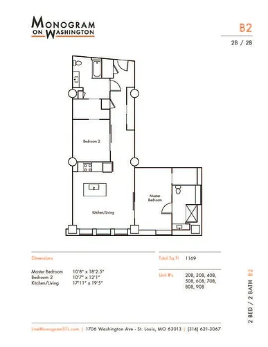 Floor plan B2