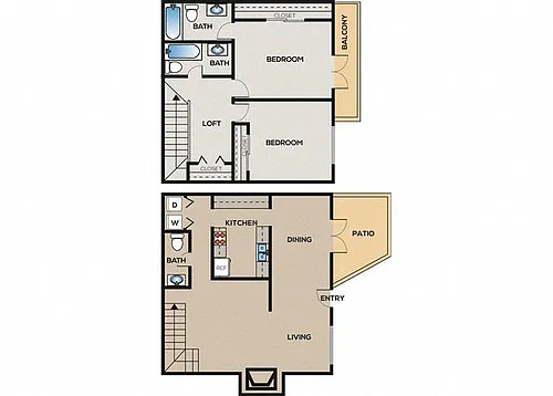 Floor plan B3