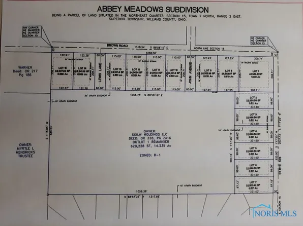 1525 Maplehurst Ave Lot 5, Montpelier, OH 43543