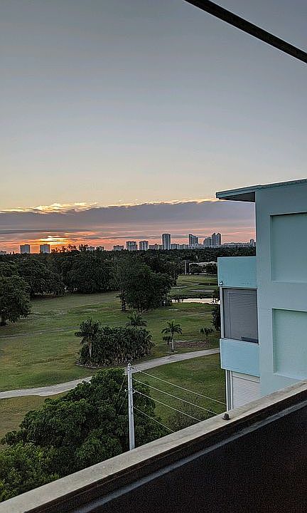 View from the balcony