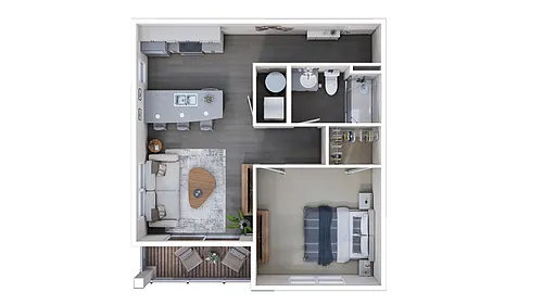 Floor plan The Hendrix