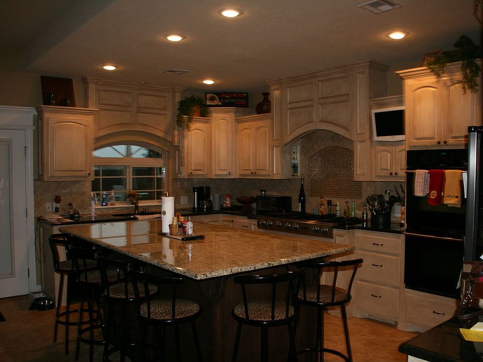 kitchen and dining area