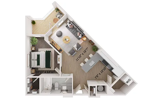 Floor plan Willow