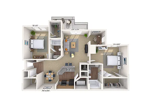 Floor plan Catamaran