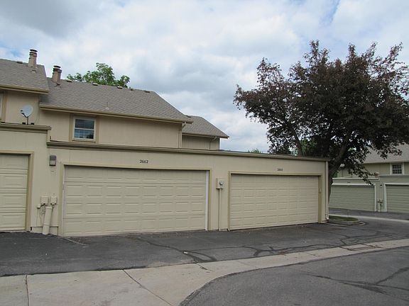 Attached two car garage