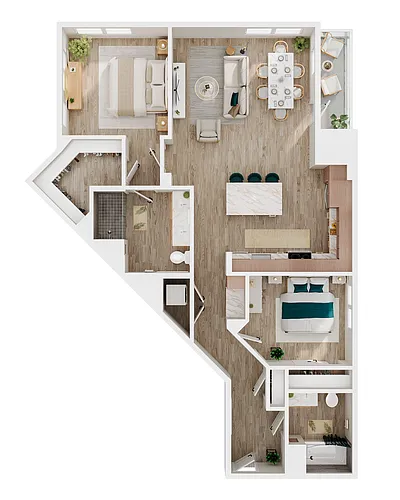 Floor plan B1