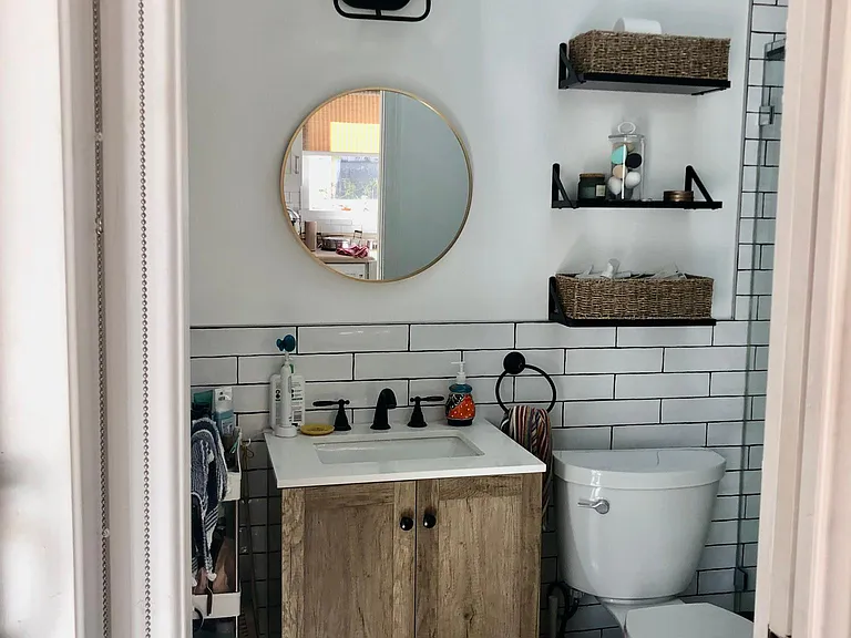 bathroom entrance