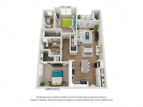 Floor plan Bella