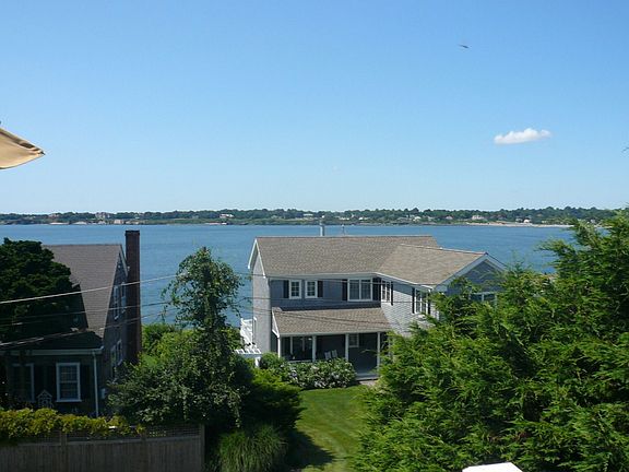 Deck View Newport Views at night.