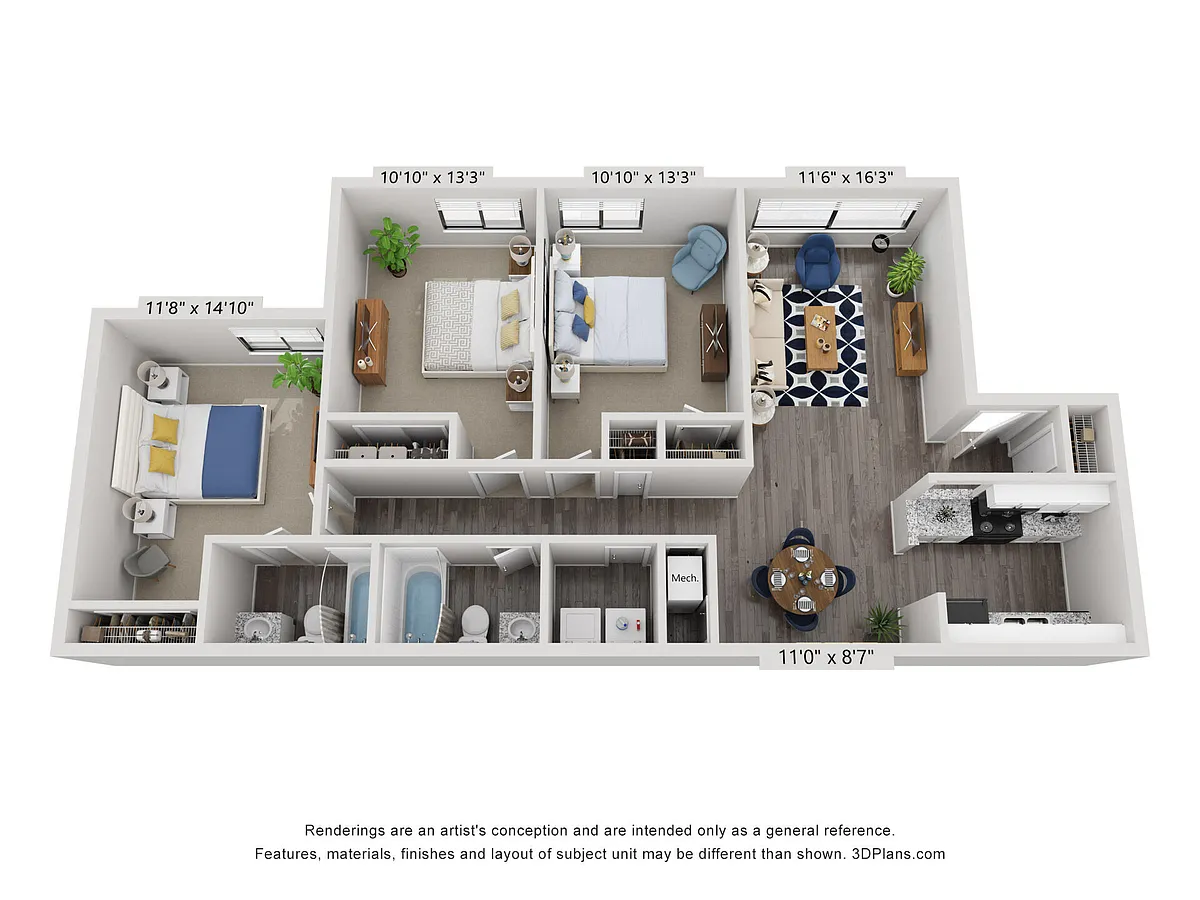 Floor plan The Waterview