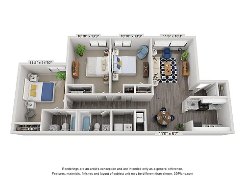Floor plan The Waterview