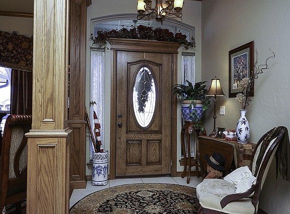 Bright and open entryway