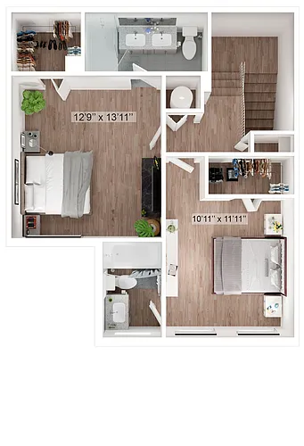 Floor plan Monterey (Villa)