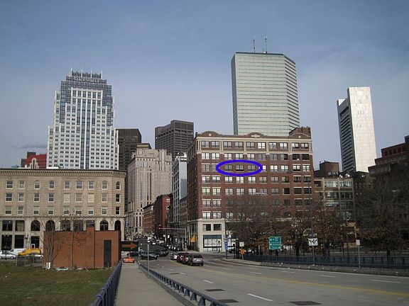 Building and unit location (in blue)