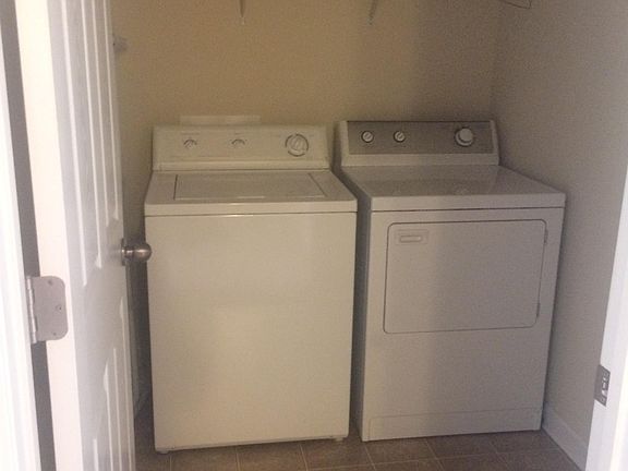 Nice sized laundry room.