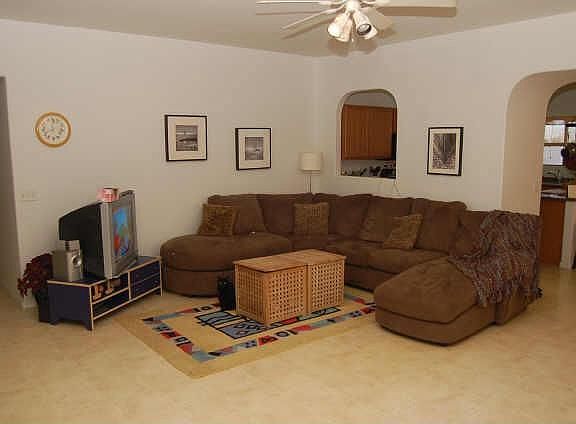 Great room, with pass through to kitchen