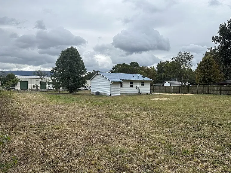 Backyard - home sits on a 1/2 acre