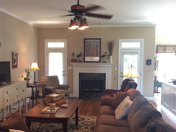 French doors to patio